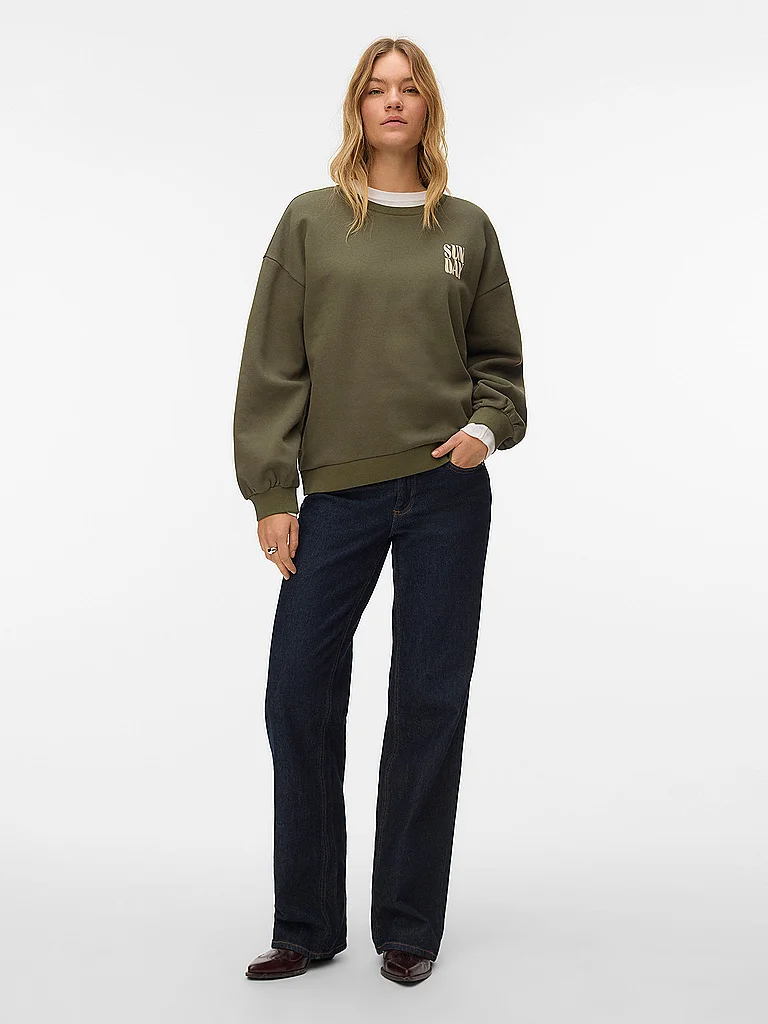 VERO MODA VMIMIO Sweater Olive M 2